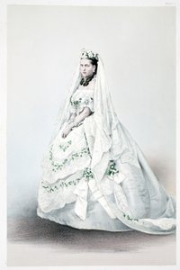صاحبة السمو الملكي الأميرة ألكسندرا كارولين من الدنمارك ، من نصب تذكاري لزواج إدوارد السابع وألكسندرا من الدنمارك ، حانة. 1864 بواسطة مدرسة اللغة الإنجليزية