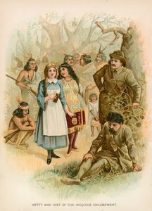 Hetty و Hist في مخيم Iroquois بواسطة مدرسة اللغة الإنجليزية