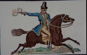 Highwayman figure for Victorian children