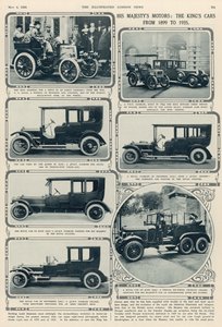 صاحب الجلالة موتورز: سيارات الملك جورج مقابل 1899-1935 ، من أخبار لندن المصورة ، 4 مايو 1935 بواسطة مدرسة اللغة الإنجليزية