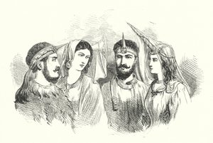 Horns (engraving) بواسطة مدرسة اللغة الإنجليزية