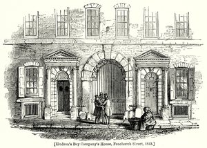 منزل شركة هدسونز باي كومباني، شارع فنشرشورش بواسطة مدرسة اللغة الإنجليزية