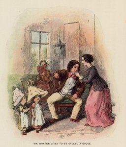 رسم توضيحي لتاريخ Pendennis بواسطة Thackeray بواسطة مدرسة اللغة الإنجليزية