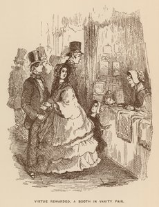 رسم توضيحي لمعرض Vanity Fair بواسطة Thackeray بواسطة مدرسة اللغة الإنجليزية