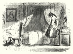رسم توضيحي لباليه أو أوندين أو نياد (نقش) بواسطة مدرسة اللغة الإنجليزية