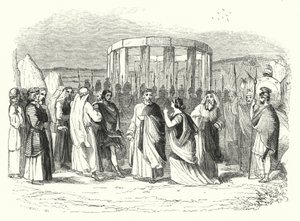 رسم توضيحي لأوبرا نورما ، بيليني (نقش) بواسطة مدرسة اللغة الإنجليزية