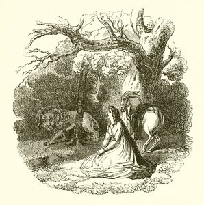 رسم توضيحي لـ Faery Queene بواسطة مدرسة اللغة الإنجليزية