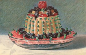 كعكة تيبسي الإمبراطورية (طباعة حجرية ملونة) بواسطة مدرسة اللغة الإنجليزية