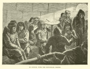 في المجلس مع Netchillik Eskimo بواسطة مدرسة اللغة الإنجليزية