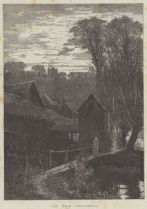 In the Gloaming (نقش) بواسطة مدرسة اللغة الإنجليزية