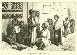في شارع كلكتا بواسطة مدرسة اللغة الإنجليزية