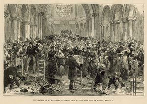 غمر كنيسة القديسة مارجريتس بواسطة مدرسة اللغة الإنجليزية