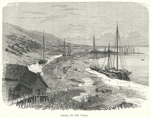 إساديج، على نهر الفولغا (نقش) بواسطة مدرسة اللغة الإنجليزية