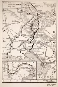 تقدم إيطالي ، أغسطس 1917 بواسطة مدرسة اللغة الإنجليزية