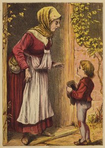Jack And The Beanstalk (coloured engraving) بواسطة مدرسة اللغة الإنجليزية
