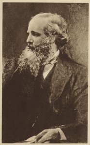 جيمس كليرك ماكسويل (1831-1879)، عالم فيزياء نظرية اسكتلندي (ليثو) بواسطة مدرسة اللغة الإنجليزية