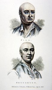 جيمس فيج وجاك بروتون ، من طبعة نُشرت عام 1812 (لون ليثو) بواسطة مدرسة اللغة الإنجليزية