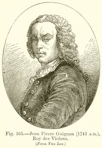 جان بيير جينيون ، Roy des Violons 1741 بواسطة مدرسة اللغة الإنجليزية