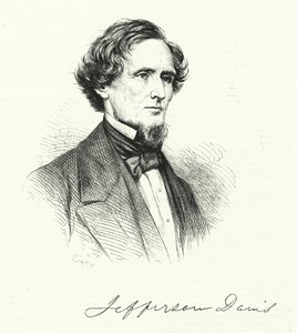 Jefferson Davis (engraving) بواسطة مدرسة اللغة الإنجليزية