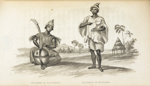 Jellemen of Solimana. موسيقيو غرب إفريقيا ، بقلم ألكسندر جوردون لينج ، سنة النشر. 1825 (الأعضاء) بواسطة مدرسة اللغة الإنجليزية