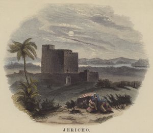 Jericho (coloured engraving) بواسطة مدرسة اللغة الإنجليزية