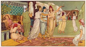أمثال يسوع: العذارى العشر (لون ليثو) بواسطة مدرسة اللغة الإنجليزية