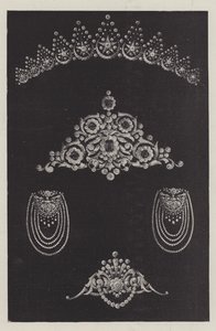 Jewels and their Mounting (engraving) بواسطة مدرسة اللغة الإنجليزية