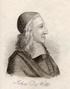 يوهان دي ويت ، من "قاموس كراب التاريخي" ، نُشر عام 1825 بواسطة مدرسة اللغة الإنجليزية