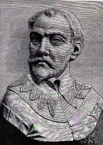 جون هوكينز (1532-95) توضيح من المجلد الثالث للتاريخ السردي والحرج لأمريكا ، 1886 بواسطة مدرسة اللغة الإنجليزية