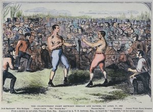 John Heenan v. Tom Sayers بواسطة مدرسة اللغة الإنجليزية