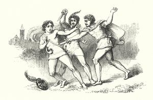 جون كيتس رسم توضيحي لإيزابيلا (نقش) بواسطة مدرسة اللغة الإنجليزية