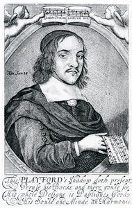 جون بلايفورد (1623 - 1686) (نقش) بواسطة مدرسة اللغة الإنجليزية