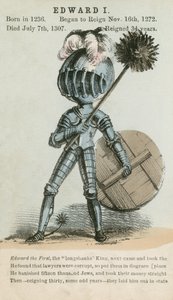 King Edward I (aquatint) بواسطة مدرسة اللغة الإنجليزية