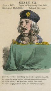 King Henry VII (aquatint) بواسطة مدرسة اللغة الإنجليزية