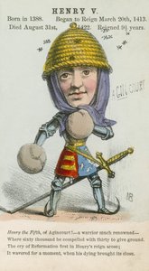King Henry V (aquatint) بواسطة مدرسة اللغة الإنجليزية