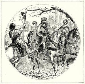 الملك جون (نقش) بواسطة مدرسة اللغة الإنجليزية