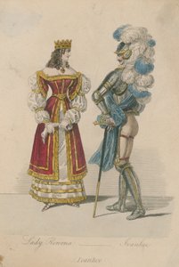 سيدة روينا وإيفانهوي بواسطة مدرسة اللغة الإنجليزية