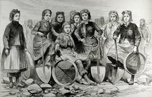 لانكشاير بيت-برو للنساء ، من "أخبار لندن المصورة" ، 28 مايو 1887 (النقش) بواسطة مدرسة اللغة الإنجليزية