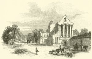 Lanercost Priory (نقش) بواسطة مدرسة اللغة الإنجليزية
