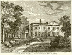 بيت لانغام عام 1820
