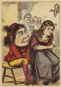Little Bo-Peep (coloured engraving) بواسطة مدرسة اللغة الإنجليزية