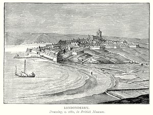 لندنديري (نقش) بواسطة مدرسة اللغة الإنجليزية