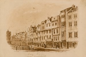 لونغ لين ، ويست سميثفيلد ، 1840 (مرحاض على ورق) بواسطة مدرسة اللغة الإنجليزية