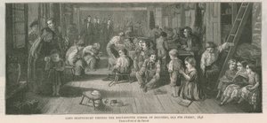 اللورد شافتسبري يزور مدرسة وستمنستر للصناعة ، شارع أولد باي ، لندن ، 1846 بواسطة مدرسة اللغة الإنجليزية