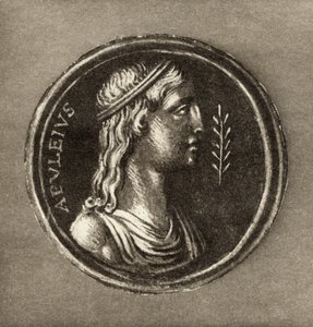 Lucius Apuleius (c.124-c.180 م) ، من الجزء الأمامي إلى قصة كيوبيد والروح بواسطة Lucius Apulieius ، الذي نشر في عام 1903 بواسطة مدرسة اللغة الإنجليزية