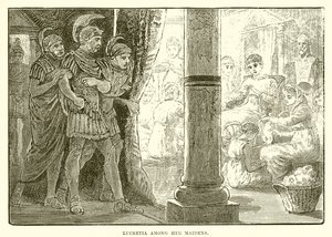 Lucretia بين عوانسها بواسطة مدرسة اللغة الإنجليزية