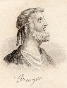 ليكورغوس ، من "قاموس كراب التاريخي" ، نُشر عام 1825 بواسطة مدرسة اللغة الإنجليزية