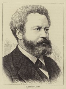M Edmond About (engraving) بواسطة مدرسة اللغة الإنجليزية