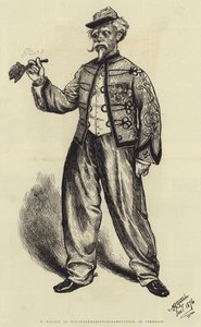 ماريوس ، مثل Roland-de-Roncevaux-Ramponneau في "Nemesis" (النقش) بواسطة مدرسة اللغة الإنجليزية