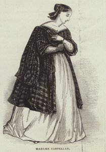 Madame Castellan (engraving) بواسطة مدرسة اللغة الإنجليزية